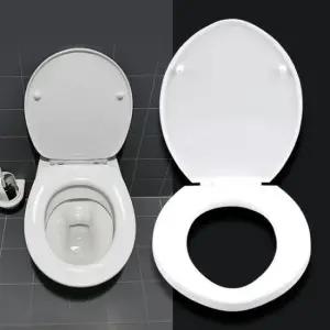 양변기뚜껑 변기커버 중/화장실 뚜껑 시트 덮개 좌변기 양변기