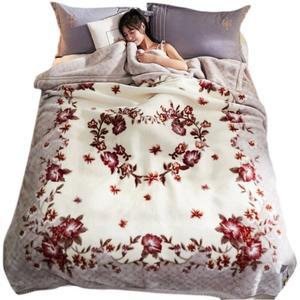 옛날 담요 블랭킷 대형 입는 소파 인디언 여름 꿀잠 모란 에스닉 어르신담요 양털