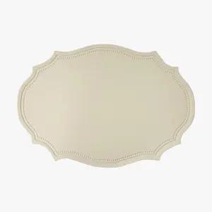 PVC 식탁 방수 매트 아이보리