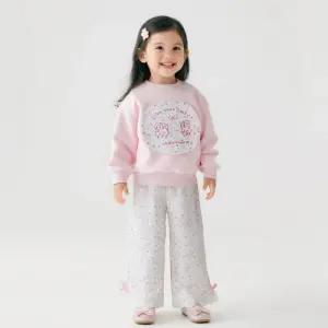 래빗가든 여아동 맨투맨 팬츠 상하복세트 205893