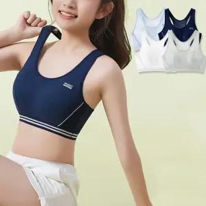 내장캡 여아 런닝 매쉬 스포츠 브라탑 205863