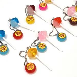 귀여운 막대사탕 키링 츄파춥스 모형 백참 에어팟 휴대폰 장식 고리