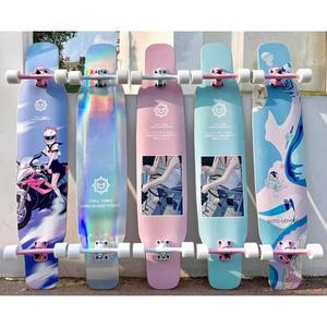 댄싱 롱보드 스케이트보드 입문용 Gogh 클래식 43/46인치 34종 키트 프로