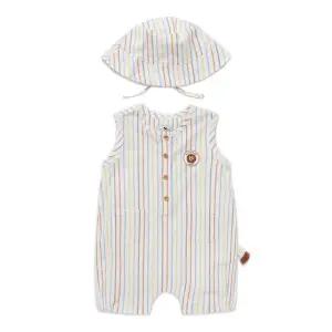 [블루독베이비](대전신세계)IV) 멀티 스트라이프우주복 (46313-601-08)