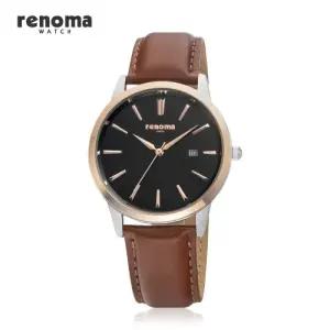 매버릭 선레이 블랙카멜 남성 가죽시계 RE600BKCA