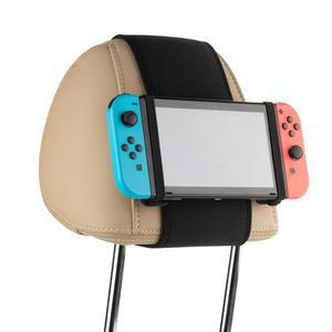 코스모스 카 헤드레스트 마운트 홀더 시트 닌텐도 스위치 및 기타 미니 태블릿과 호환 가능