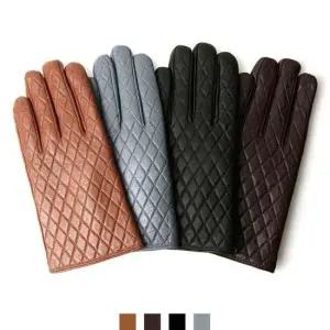 누빔 남자 가죽장갑 남자장갑 남자가죽장갑 가죽장갑