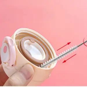 컵브러쉬 빨대 세척솔 텀블러 뚜껑 브러쉬 틈새 구석 세척 빨대세척솔