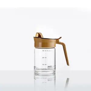원터치 오일병 300ml 유리병 소스 드레싱 양념 보관통