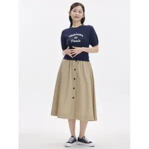 탑텐 TOPTEN 여성 버튼 플레어 스커트_MSG2R03 MSG2R03 404812