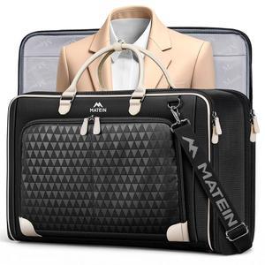 마테인은 기내용 의류 가방을 휴대하고 여성 여행용 의류 가방은 아로마 패드가 있는 최대 5벌의 정장 신발 수납공간이 있는 컨버터블 걸이 의류 캐리어는 15.6인치 노트북에 장착됩니다