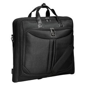 제구르 프리미엄 정장 의류 가방 캐리온 - 4벌의 정장 걸이 - 어깨끈과 노트북 수납공간이 있는 여행 비즈니스