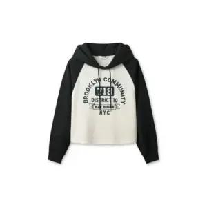 탑텐 TOPTEN 여성 더블니트 그래픽 스웨트후디_MSG1TH2001 MSG1TH2001 405960