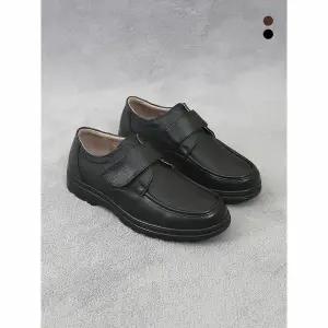 [하프클럽/신사야]신사야 발편한 가죽 벨크로 컴포트 캐주얼로퍼 MSSY005