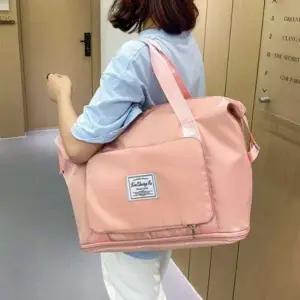 (스타일하우스)여행가방 보스턴백 캐리어 3색 접이식 휘트니스