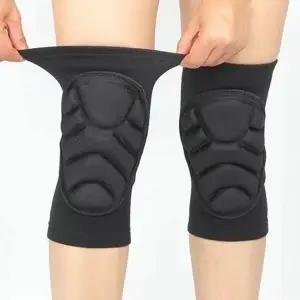 주부무릎아대 조깅용 무릎밴드 에쁜무늬쿠션 고급소재 헬스무릎보호대