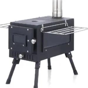 캠핑 화목 불멍 난로 휴대용 이동식 소형 야외 우드 스토브