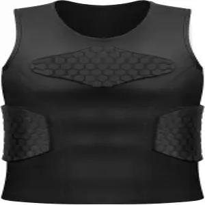 지카 남성 스포츠 쇼크 래시 가드 압축 패딩 셔츠 축구 농구 보호 장비 가슴 갈비뼈