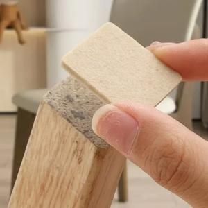 셀프 접착 펠트 의자 미끄럼 원목 다리 스크래치 커버 패드 보호 바닥 방지 테이블 가구 매트