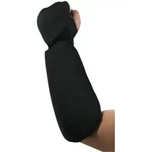 천 조합 손 주먹/팔뚝 보호대 태권도 무술 MMA 팔뚝 보호 장비 스파링용 (작은 부터 큰 까지 검은색 또는