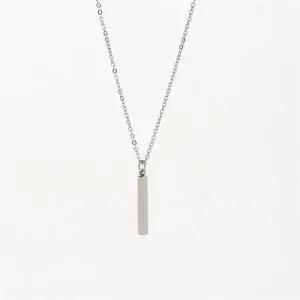 [다잇템]남자 바 데일리 써지컬 스트릿패션 막대 목걸이_P336109424