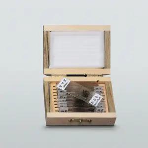 [더원사이언스] 암석박편 (9종 1조) KSIC-5366/암석 박편 5366/지구과학/표본류/과학교구