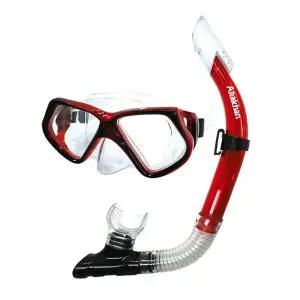 아라칸 VS96VQ73 레드 ADU-04 스노클링세트 시니어W1