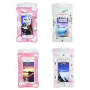 디에스 MC36FT97 일러스트 캐릭터 원터치 스마트폰 방수팩