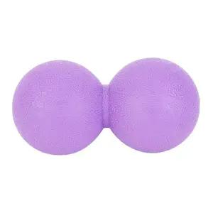 스포츠 헬스소품 TPE 듀얼 땅콩 마사지볼 지압볼 퍼플 요가 스트레칭