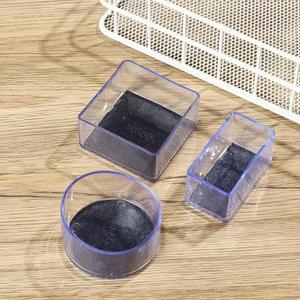 실리콘 의자 다리 미끄럼 보호대 방지 펠트 패드 바닥 가구 PVC 세트당 커버