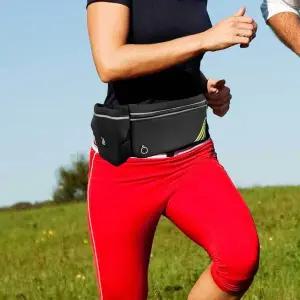 물병포켓 BO34OZ23 런닝벨트 블랙 등산 힙색 포켓 벨트 허리