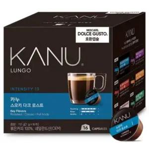 맥심 H7U7E7M2 카누 돌체구스토 스키다크로스트 7gx16개입