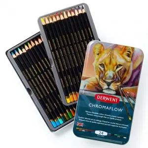 더웬트 IR75OG45 크로마플로우 유성색연필 24색 (DE2305857)