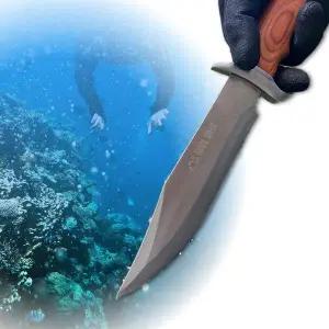 공구팜 TX40EN42 울브스 고급형 다이버스05 수중나이프