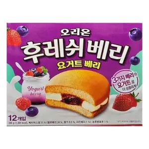 오리온 K5Q2X2S1 후레쉬베리 요거트베리 12개입