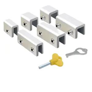 샷시 스토퍼 여닫이 고정 잠금 부속 견고한