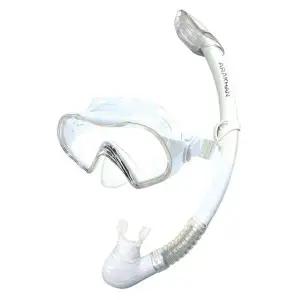 스노쿨링마스크 XX32TU86 스노클링세트 시니어 수경 W2 화이트