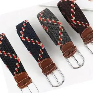 [다잇템]여자 남자 허리 캐쥬얼 패턴 망사 벨트_P340073217