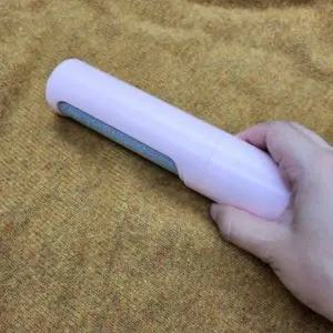 휴대용 보풀제거기 옷 먼지크리너 핑크
