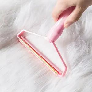 핸디 먼지제거기 의류브러쉬 보풀제거기 양면 4p 털