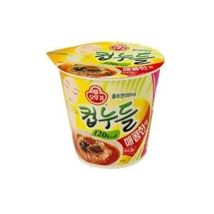 컵라면 L2T8M7O9 컵누들 매콤한맛 1박스 37.8gx6개입 오뚜기