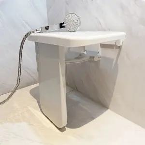 사우나의자 벽걸이 성인 욕실 벽 스툴