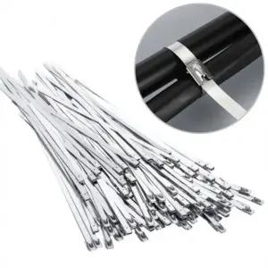 스텐 전선 고정 정리 케이블 타이 4.6x300mm 100P 케이블 스텐