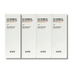 [셀러허브][영양친구] 아이오페 유브이 쉴드 에센셜 선크림 50ml 4개 (S30610748)