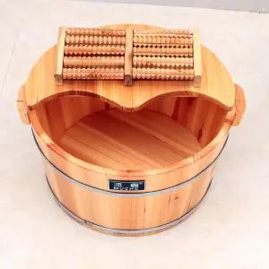 원목족욕기 삼나무족욕통 히노끼발탕 발찜질 나무통 습식 휴대용 마사지 우드