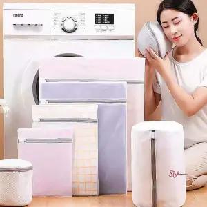 6종 세탁망세트 브라 속옷 메쉬 양말 빨래망zab251