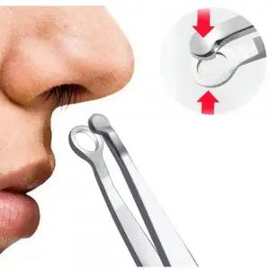 둥근 코털 정리기 가위 콧털 제거기 안전 코가위 남자 수동 정리