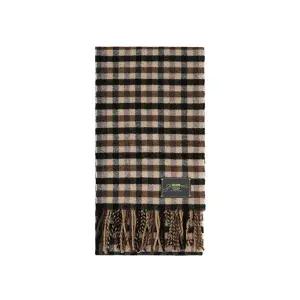 [가니] 여성 로고 체크 Fringe 프린지 목도리 머플러(A6668 979)