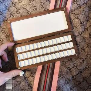 우드 휴대용 파렛트 물감 그림 수채화