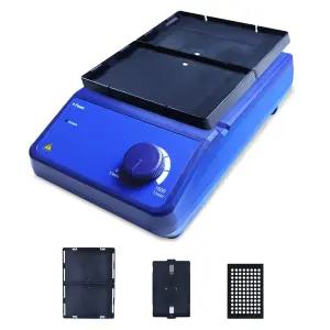 마이크로플레이트 믹서 96-웰 세포 배양 플레이트 조절 가능한 0-1500 RPM 실험실 셰이커 교반기(MX-M2)